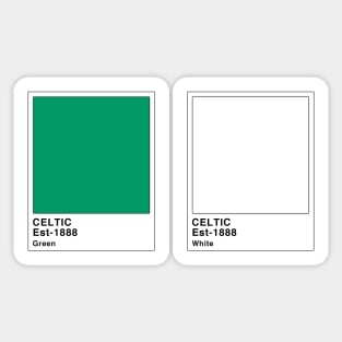 Pantone - Celtic Sticker